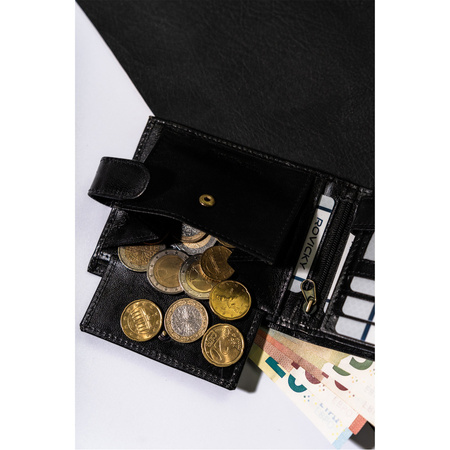 Portfel męski skórzany na blistrze 304L-GA-BL