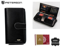 PETERSON PTN 2519-BO RFID leather wallet