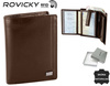 ROVICKY PC-104-BAR RFID leather wallet