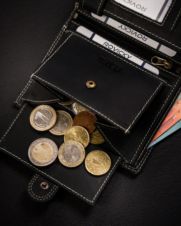 Portfel męski skórzany na blistrze N4L-CHM-BL Black