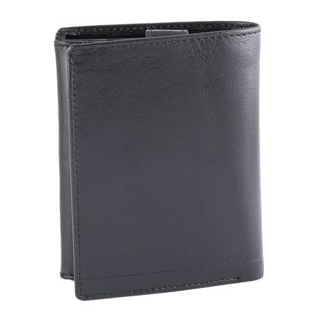 Portfel skórzany RFID PC-104-BAR Black