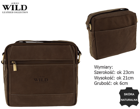 Torba skórzana ALWAYS WILD 251L-MH