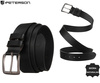 Pasek męski skórzany PTN LTP-27 Black