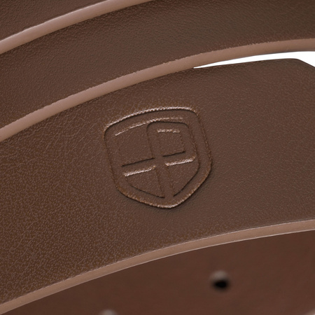 Pasek męski skórzany PTN LTP-BUF BLACK