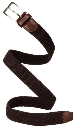 Pasek Parciany R-PAR-PU-115 D.Brown-Brown