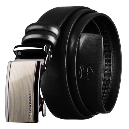 Pasek męski skórzany PTN A020-AB Black