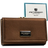 Portfel damski skóra naturalna+PU PTN PS108-HNL Brown