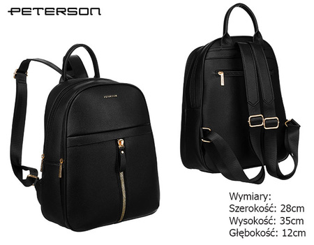 Plecak damski PU PTN G7486 Black