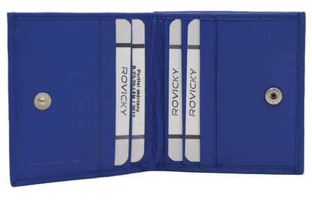 Portfel damski skórzany R-23-26-LFN R.Blue