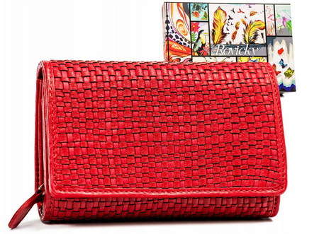 Leather wallet RFID ROVICKY R-615-DDW