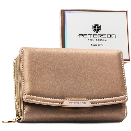 Portfel damski skórzany PTN 76112-BFBC Red