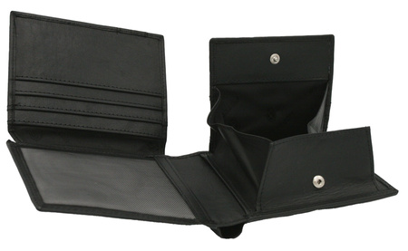 Portfel skórzany PTN MR-12-CN BLACK