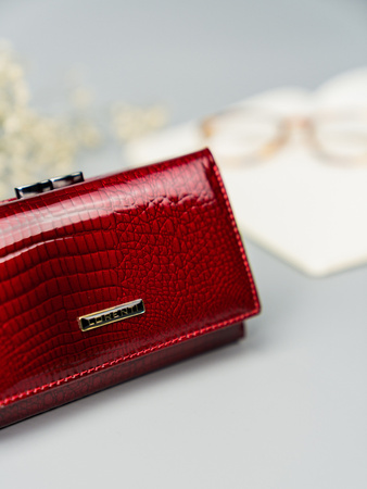 Portfel skórzany RFID LORENTI 55020-RS