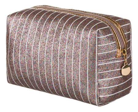 A glittering single-compartment travel vanity bag PTN KOS-L02-B L.Pink Peterson
