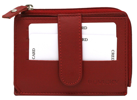 Skórzane etui na klucze C002-AGN Red