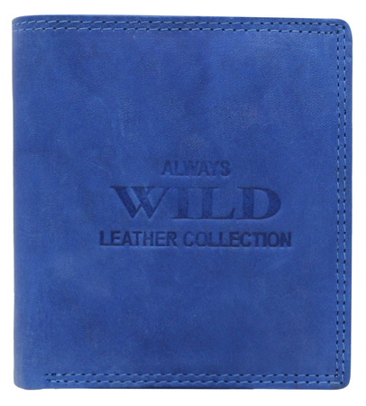 Portfel męski skórzany AW-N890-MAL R.Blue