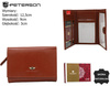 PETERSON PTN 247-BO RFID leather wallet