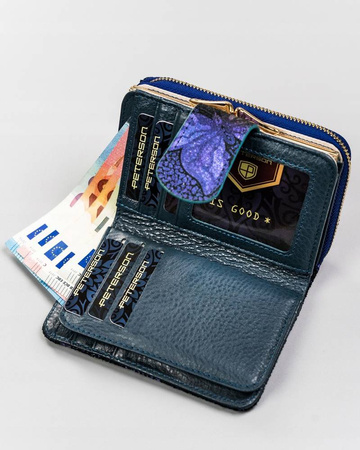 PETERSON PTN 425214-ONBF RFID leather wallet