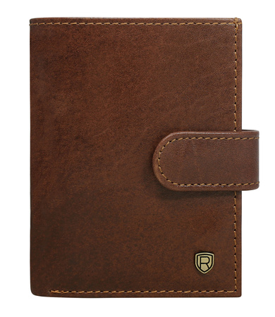 Skórzane etui na dokumenty TW-04-RVT Brown