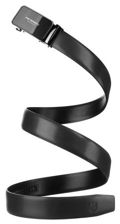 Pasek automat skórzany PTN A013 Black