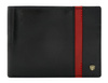 Men's Leather Wallet N61-RVTP-3036 Black-Red