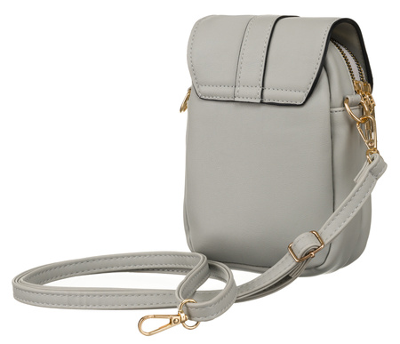 Torebko Portfel PU R-MBV-02 Light grey