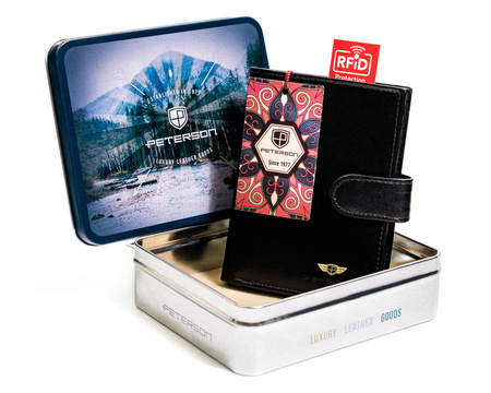 PETERSON PTN 333ZA RFID leather wallet