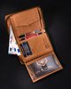 Leather wallet PTN 340 2-1-5 cognac