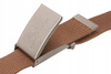 PETERSON PTN SILVER-BROWN webbing belt