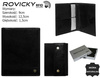 Portfel męski skórzany N02-RVT Black