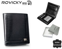 ROVICKY PC-102-BAR RFID leather wallet