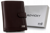 Portfel skórzany RFID ROVICKY PC-104L-BAR Brown