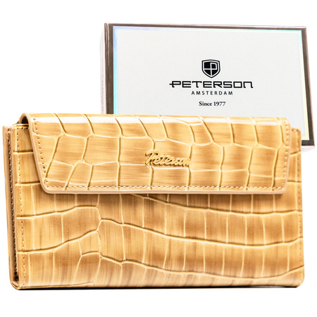 Portfel damski skórzany PTN 76112-BFBC Red