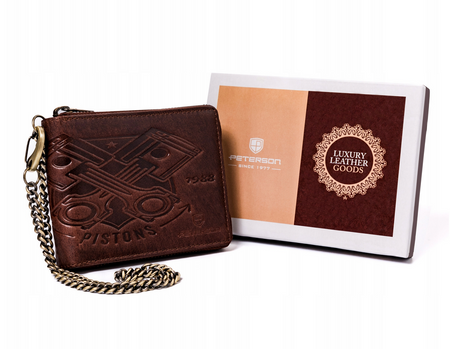 PETERSON PTN N992C-01-HWM-132 RFID leather wallet