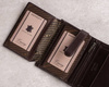 Portfel skórzany RFID PC-104-BAR Brown