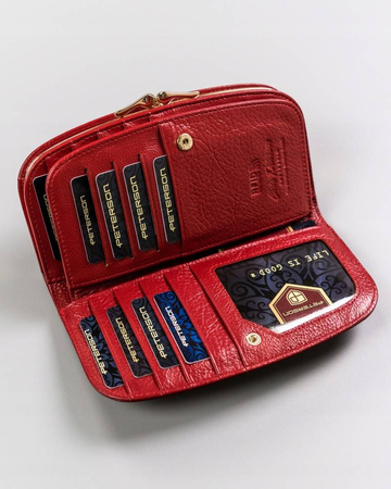 PETERSON PTN 42123-SG RFID leather wallet