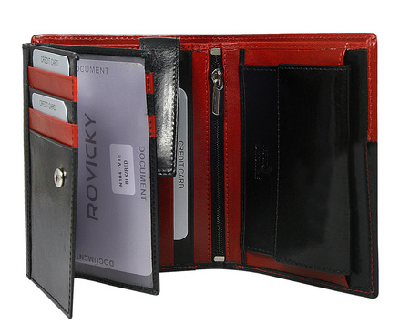 ROVICKY N104-VT2 RFID leather wallet
