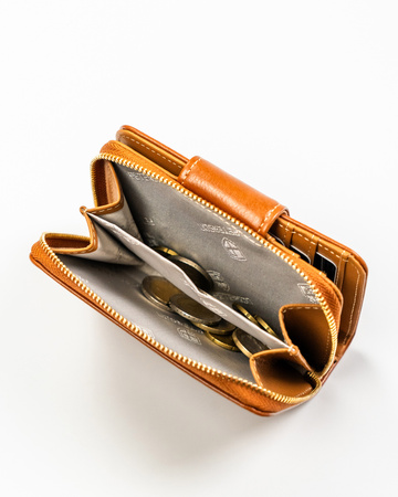 Portfel damski PU PTN 009-HF Camel