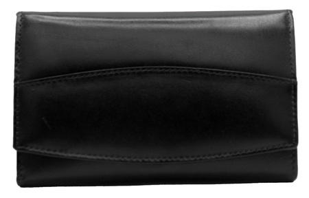 Portfel damski skórzany RD-06-LGV-NL Black