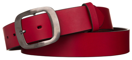 Pasek skórzany ALWAYS WILD LADY NO.4 Red