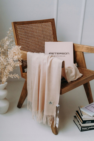 Large Women's Scarf with Fringes Peterson PTN SPV73 Yellow