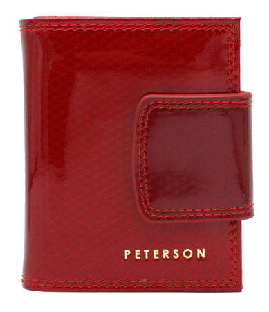 PETERSON PTN 42329-SBR RFID leather wallet