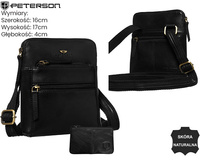 Torba skórzana + Etui PTN 1903-TUM Black