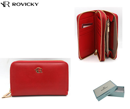 Portfel damski eko R-007-SF7 Red