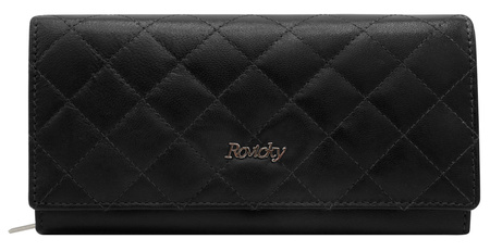 Portfel damski skórzany R-RD-12-GCL-Q Black