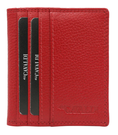 Portfel skórzany CW1015-NDM Red