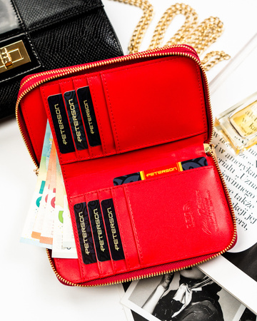 Portfel damski eko PTN 007-SF7 Red