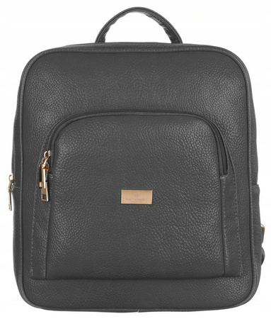 Plecak z eko skóry PTN PL-29601 Gray