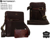 Torba skórzana + Etui PTN 1904E-OPU Brown