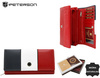 Portfel skórzany RFID PETERSON PTN RD-12-GCL-S